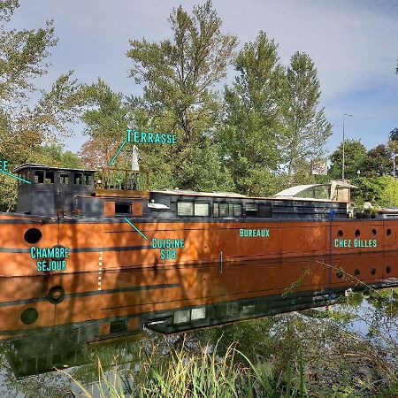 Appartement atypique indépendant sur péniche Metz Exterior foto