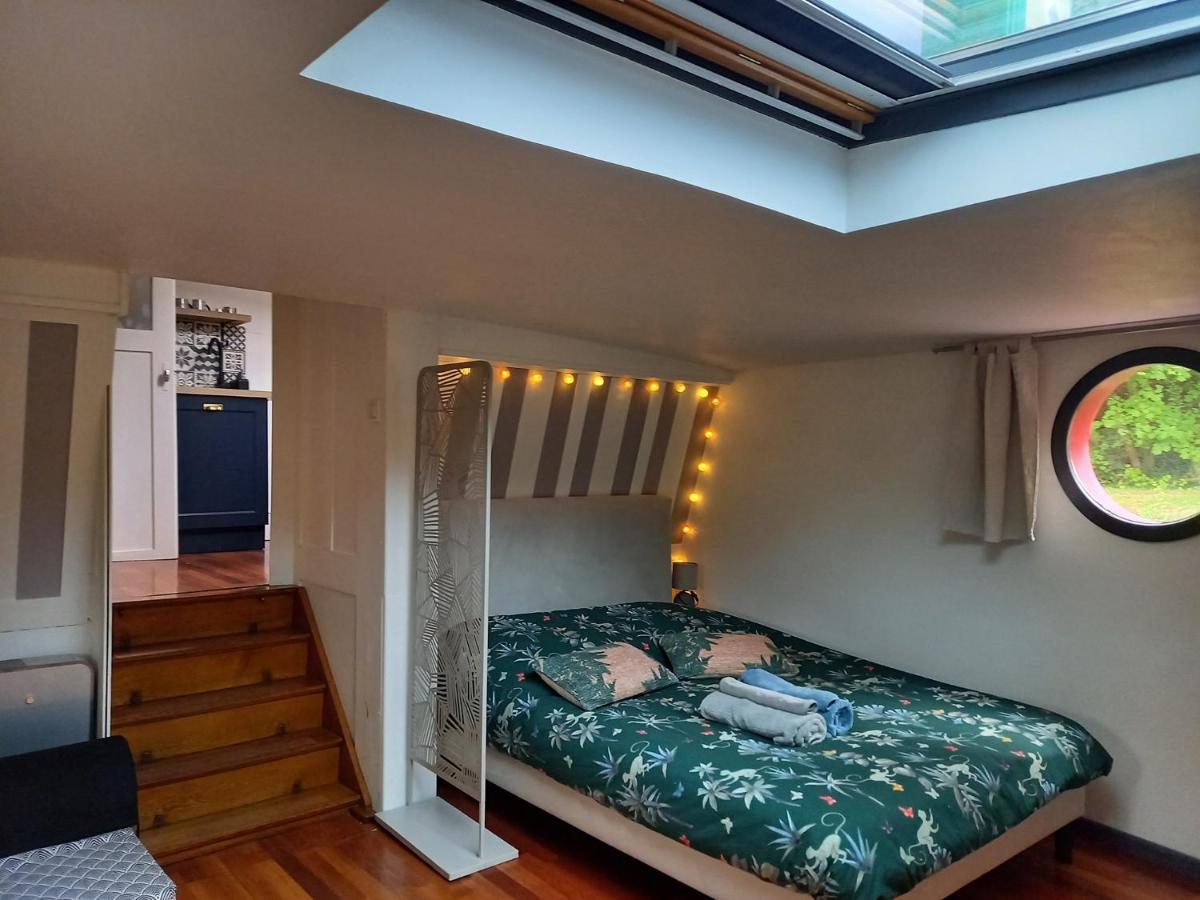 Appartement atypique indépendant sur péniche Metz Exterior foto