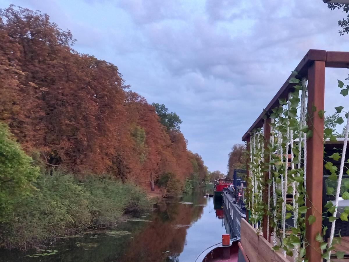 Appartement atypique indépendant sur péniche Metz Exterior foto