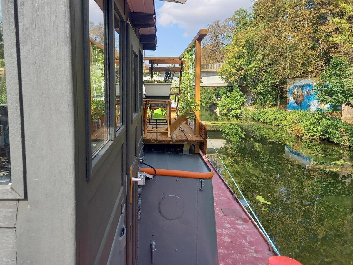 Appartement atypique indépendant sur péniche Metz Exterior foto