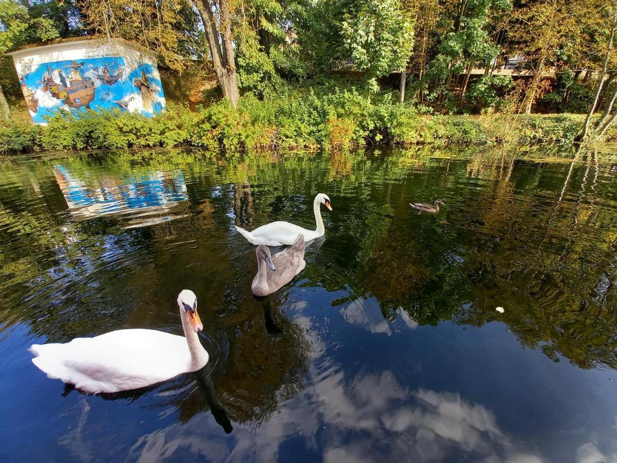 Appartement atypique indépendant sur péniche Metz Exterior foto