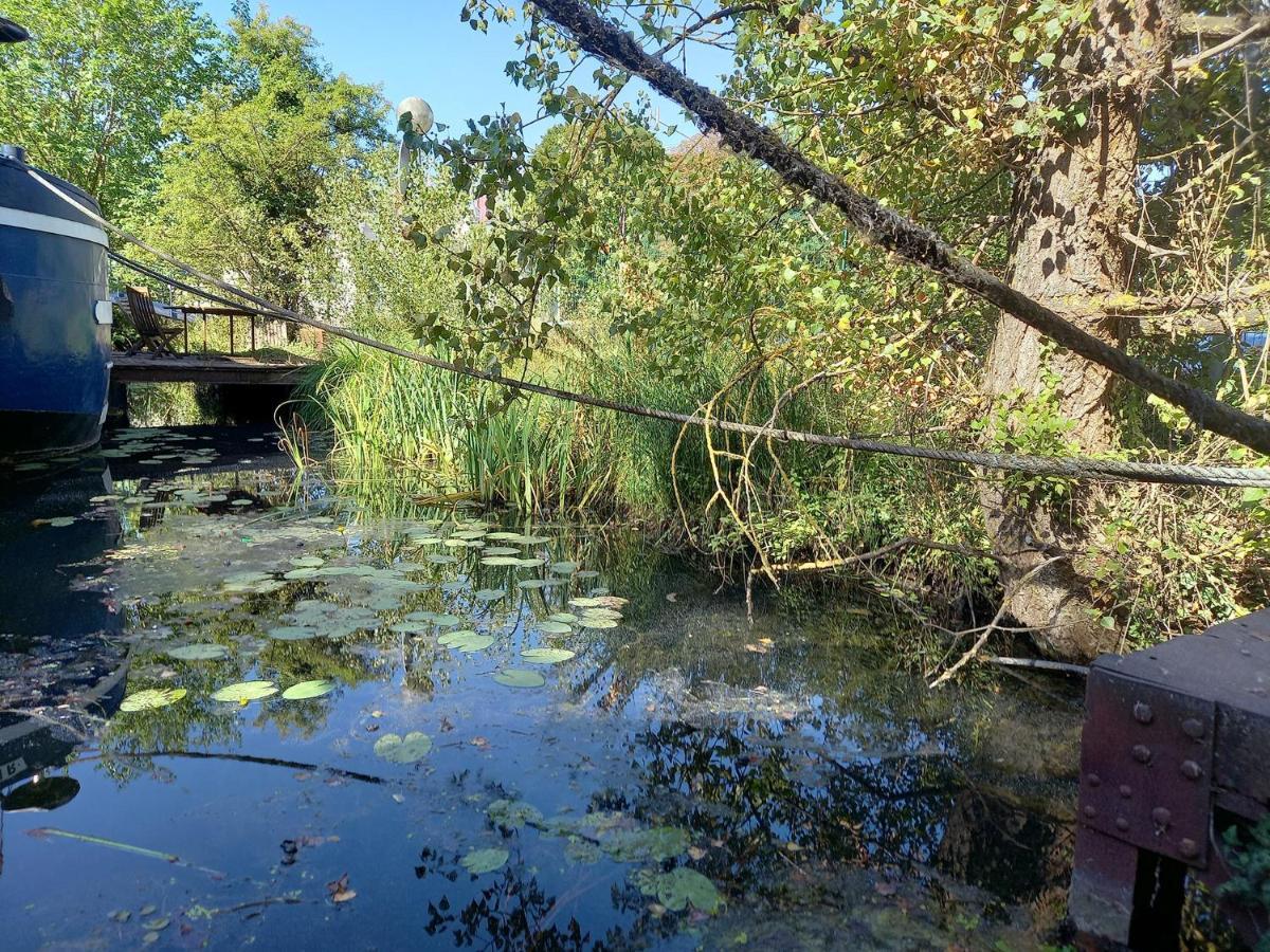 Appartement atypique indépendant sur péniche Metz Exterior foto
