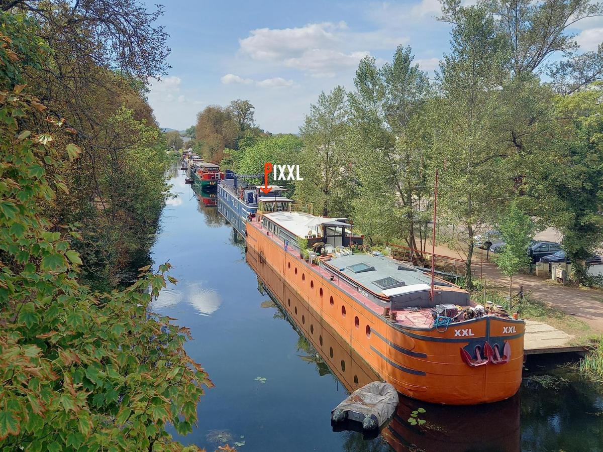 Appartement atypique indépendant sur péniche Metz Exterior foto