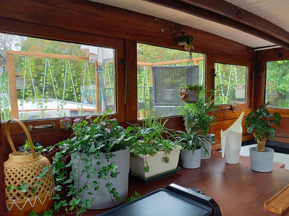 Appartement atypique indépendant sur péniche Metz Exterior foto