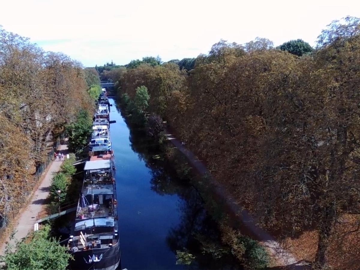 Appartement atypique indépendant sur péniche Metz Exterior foto